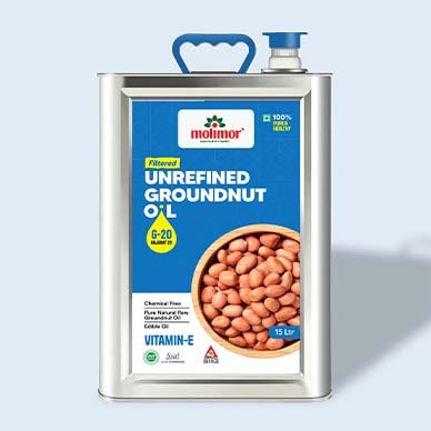Unrefined groundnut oil