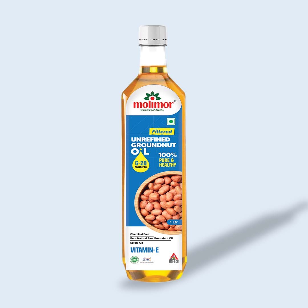 Unrefined groundnut oil