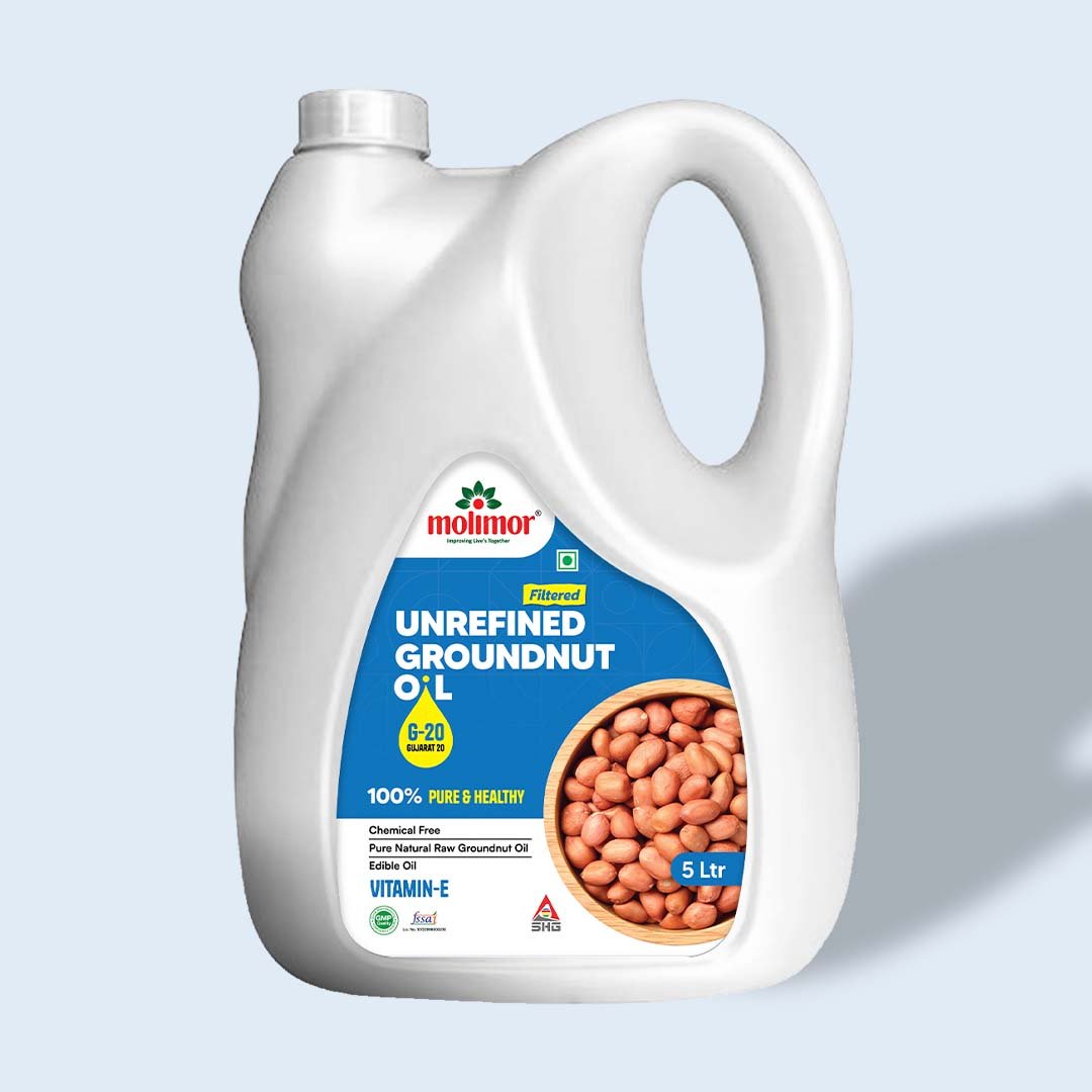 Unrefined groundnut oil