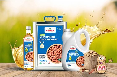 Cold Pressed Groundnut Oil